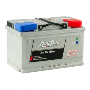 AutoPart GALAXY SILVER 75 Ah/12V Euro (0)